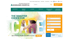 Desktop Screenshot of middlesexhospital.org